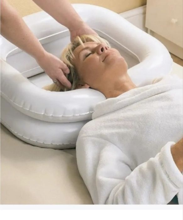 Продам надувную ванну для мытья головы