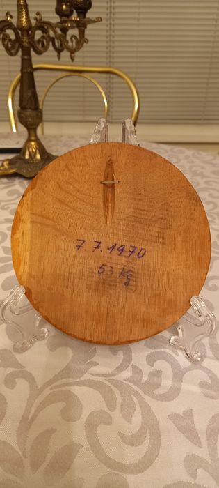 Немски трофеи диво прасе, документ, трофей