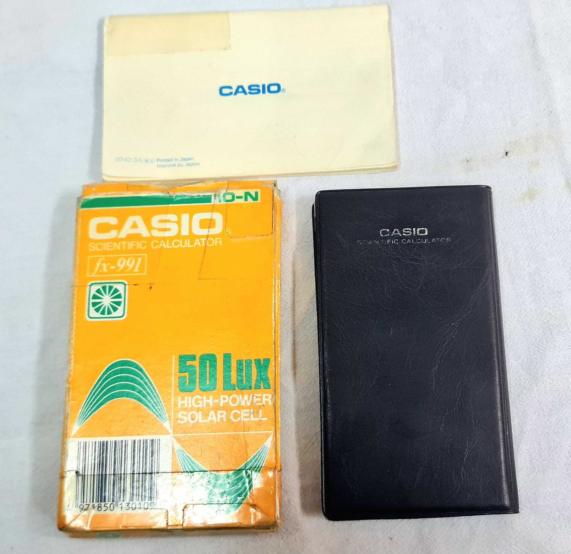 Casio fx-991 научен калкулатор слънчева клетка с висока мощност 50 Lux