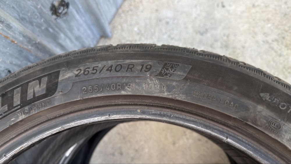 Зимни гуми Michelin 265/40/19 и 285/40/19