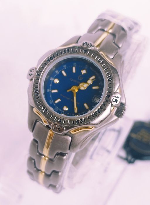 Ceas de damă Claude Valentini cu Quartz, din titan