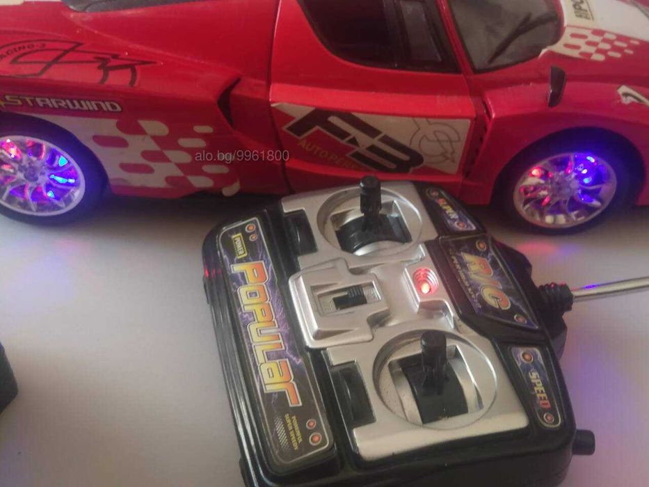 Играчка Кола Количка Ferrari 36 см с дистанционно