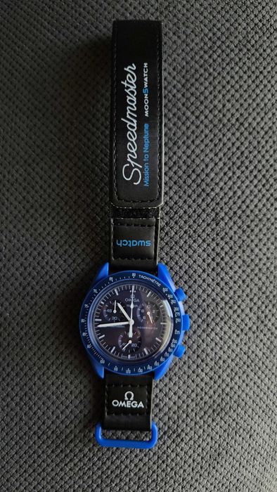 Ceas Swatch×Omega MoonSwatch-Mission to Neptune (SO33N100)