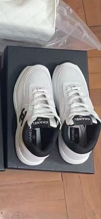 Маратонки Бели Шанел