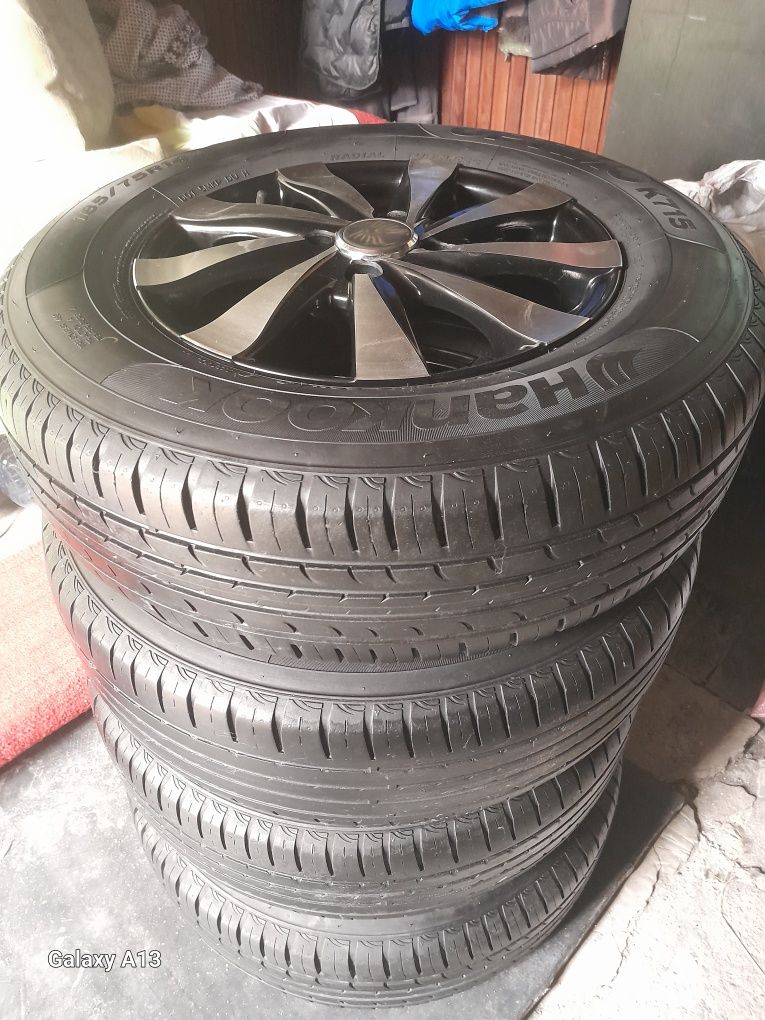 Шины Hankook с дисками титанки