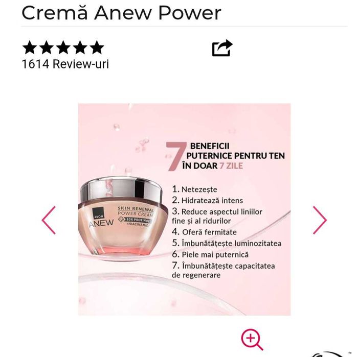 Cremă antirid oferta