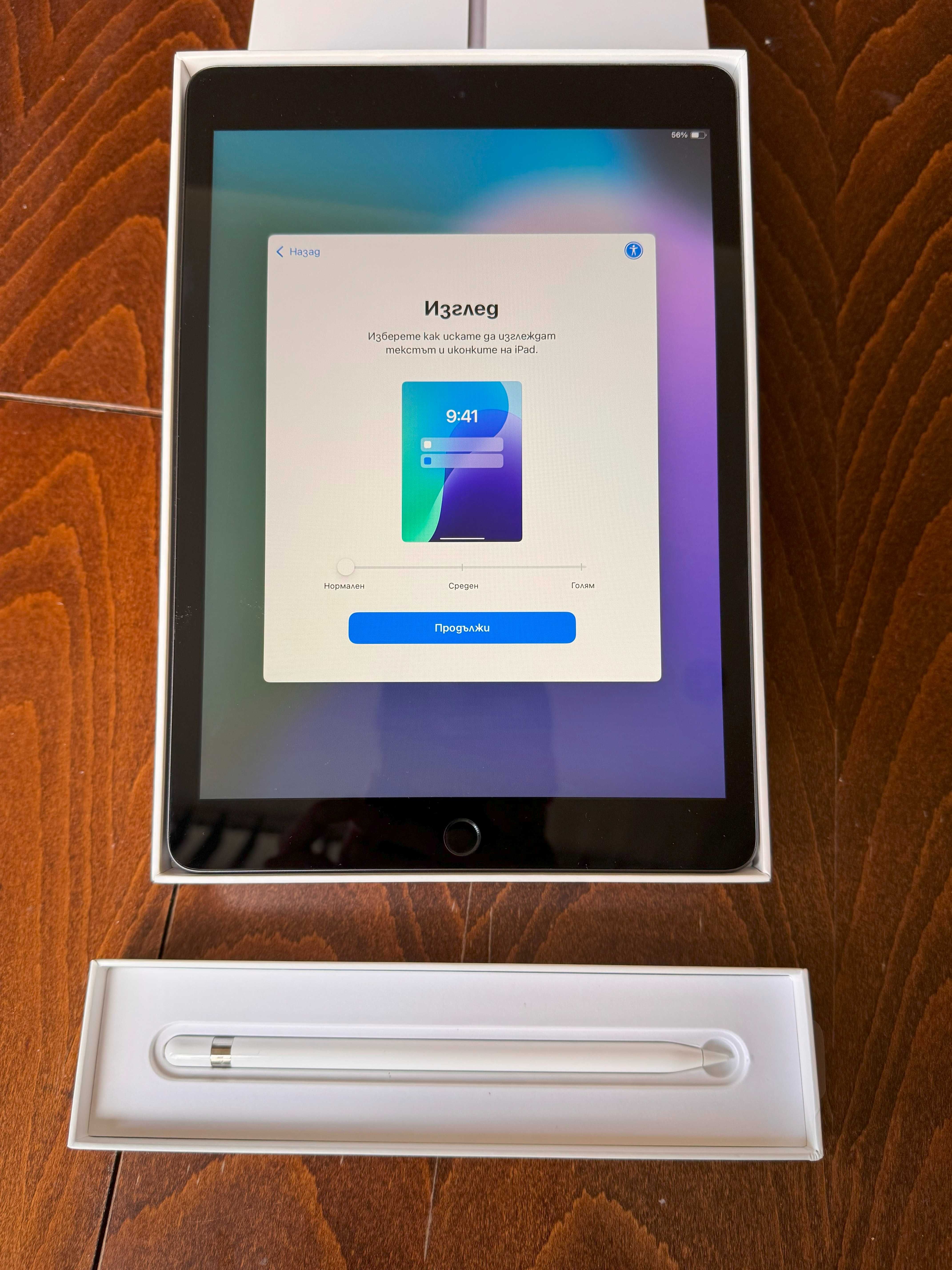 Apple iPad 9 64GB WiFi Space Grey + Apple Pencil 1st gen