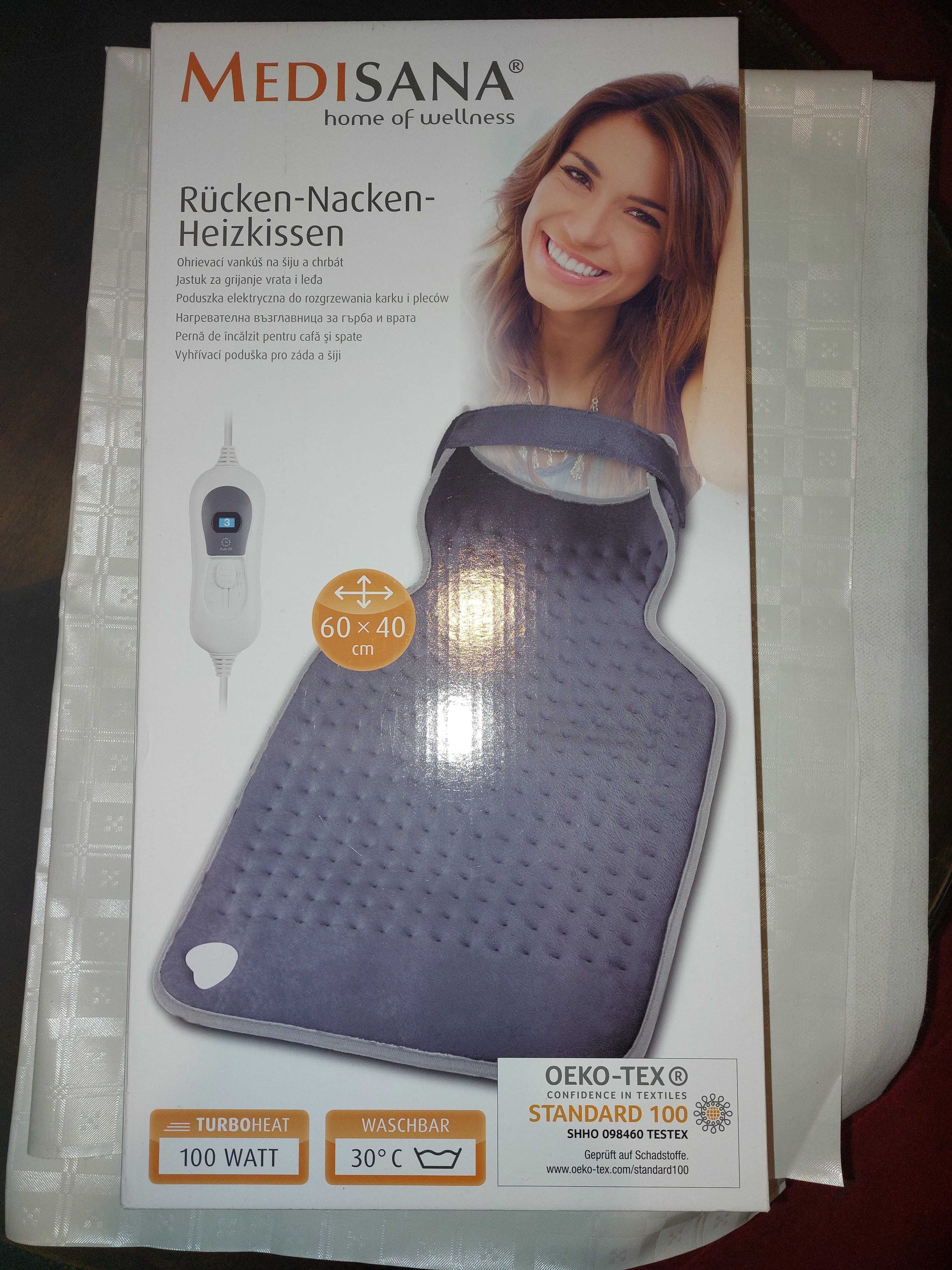 Incalzitor electric pentru gat si spate Medisana