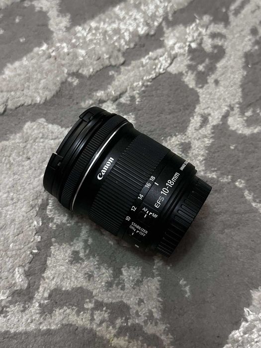 Obiectiv Canon EF-S 10-18mm Obiectiv Foto DSLR F/4.5-5.6 IS STM