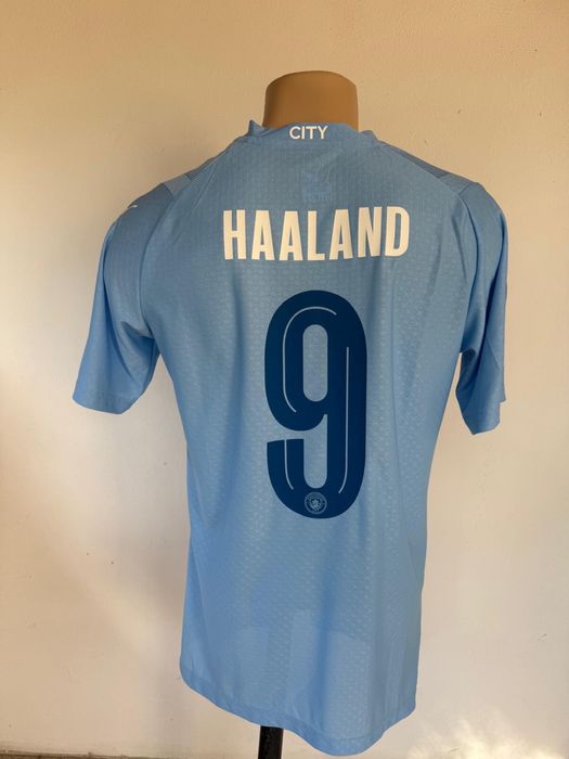 Tricou fotbal Haaland Man City