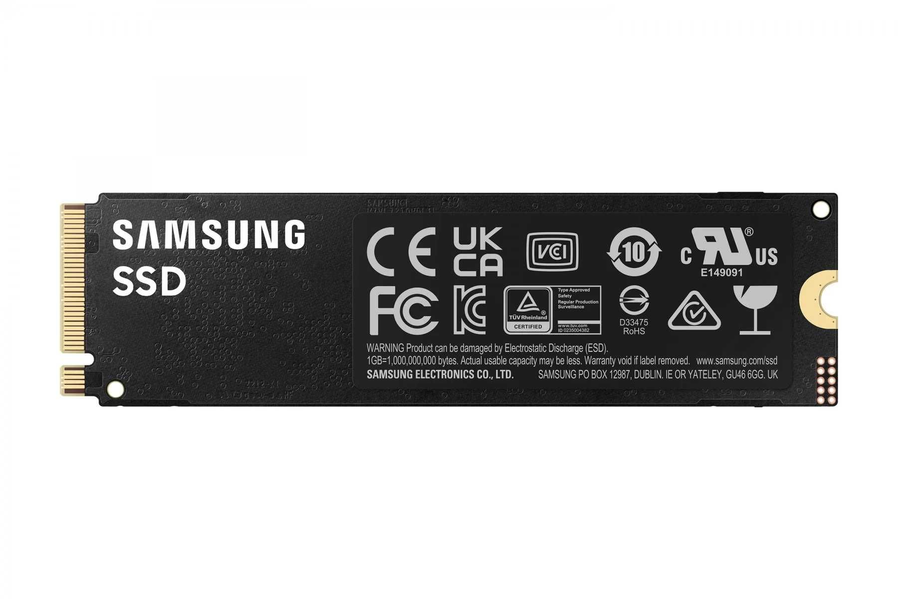 Samsung 990 Pro 4 ТБ M.2 PCIe 4.0 x4 NVMe 2.0 SSD (MZ-V9P4T0BW)
