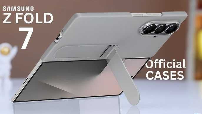 Оригинал силиконовый чехол для Samsung Galaxy Z Fold 7. Есть доставка