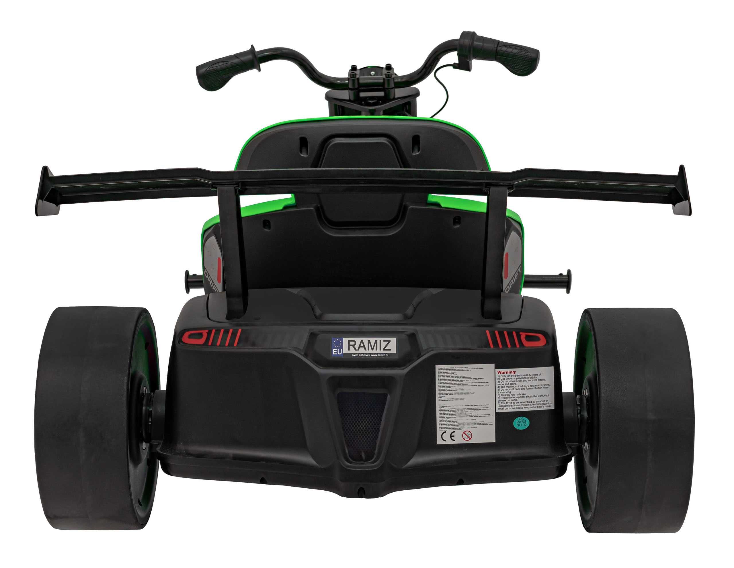 Drift trike electric pt copii Autokids 21 24V (2338) Verde