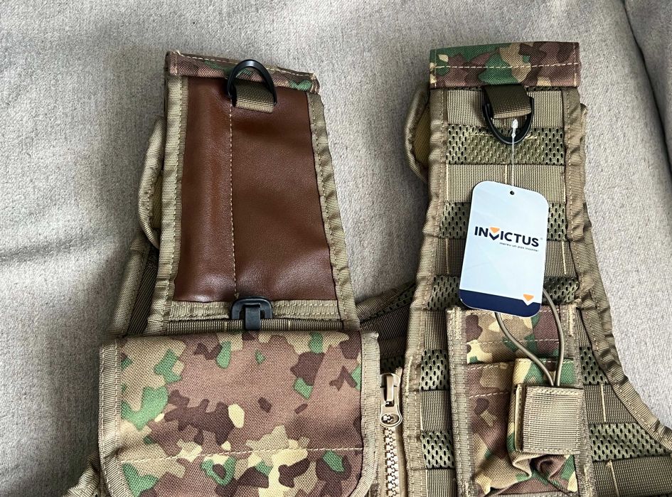 Vestă tactică militară Invictus originală MApN camuflaj combat mărim L