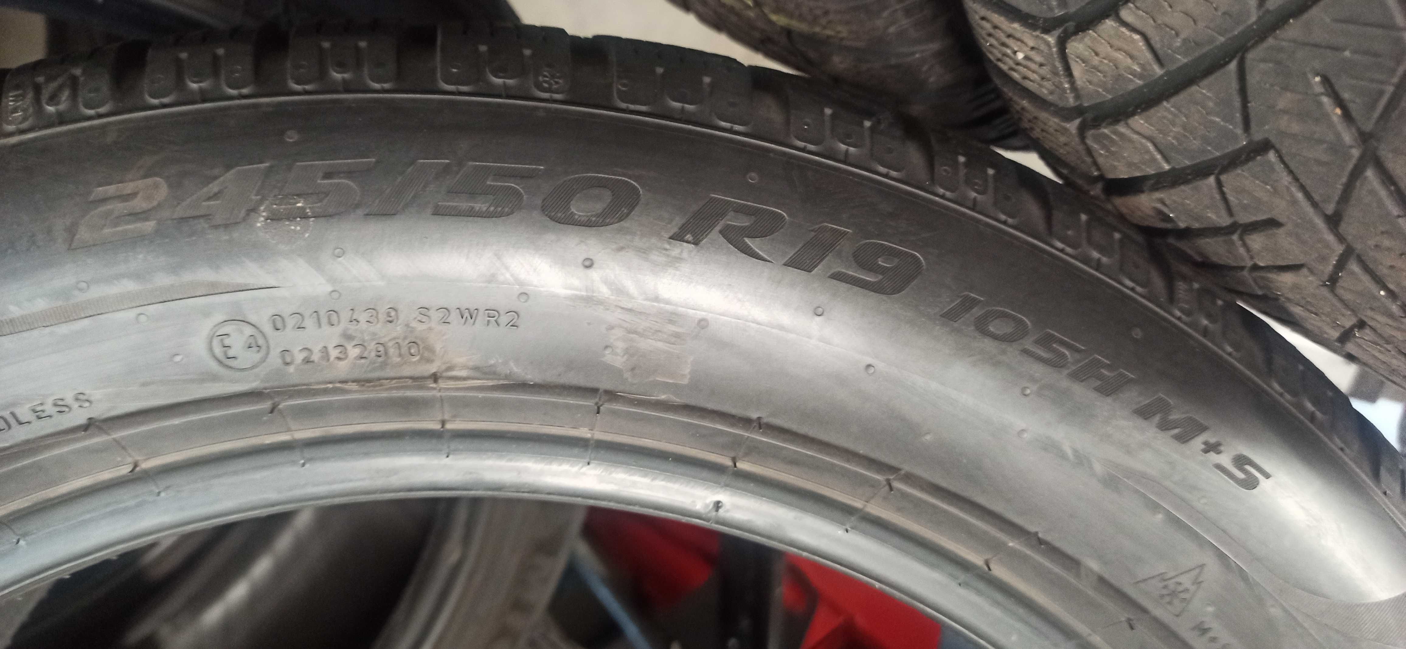 2бр.зимни гуми 245/50/19 Pirelli