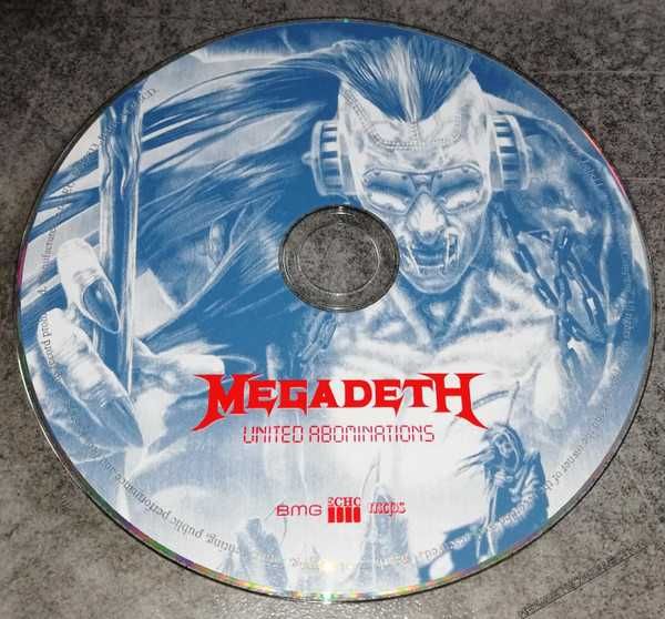 CD Megadeth - United Abominations 2007