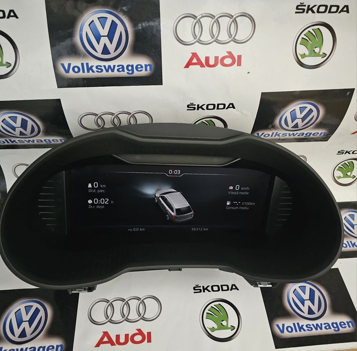 Ceasuri ceas bord digitale plasma AID bord skoda octavia  5E0920790A