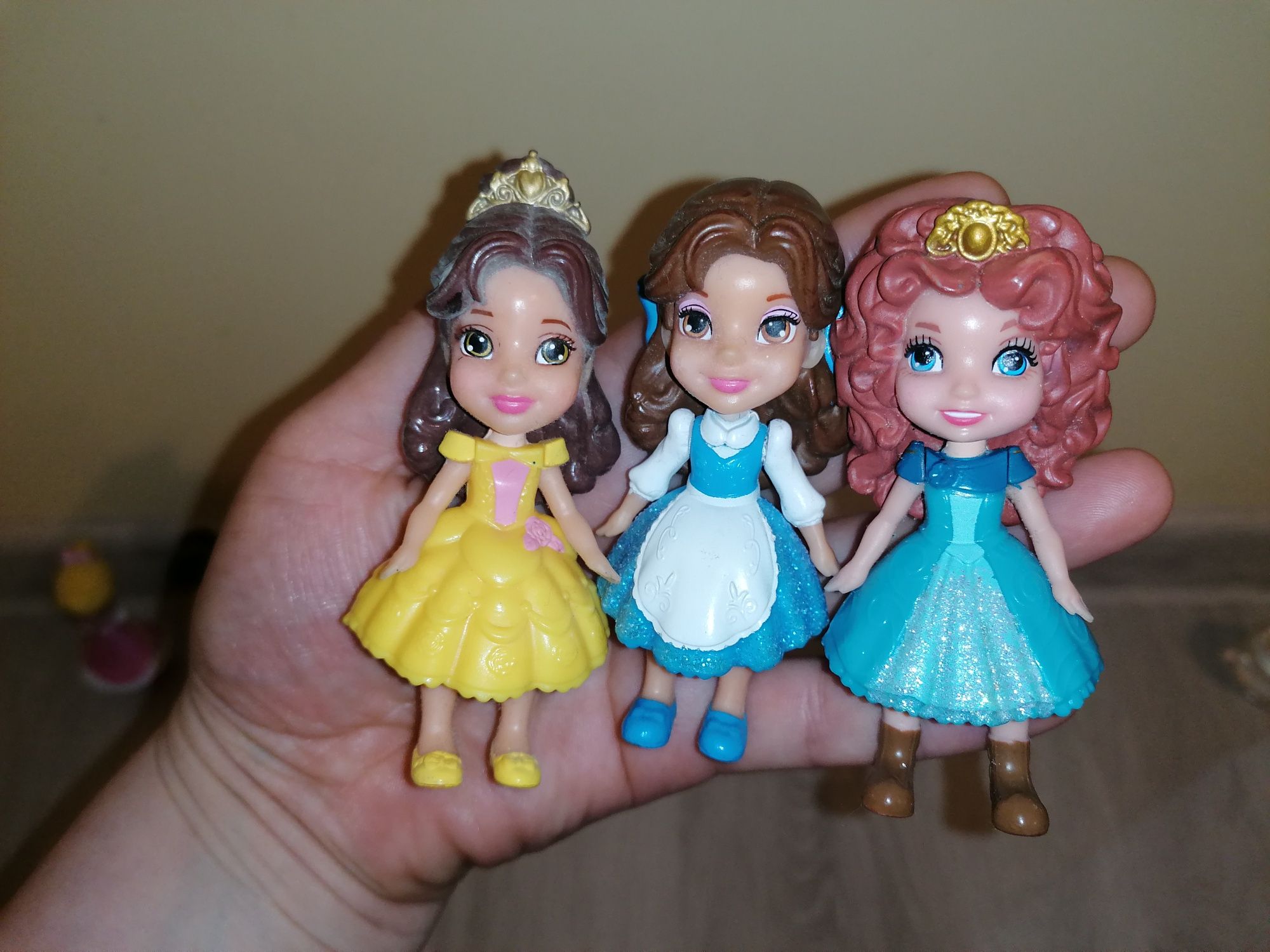 Figurine prințese disney /Ariel, rapunzel, bella