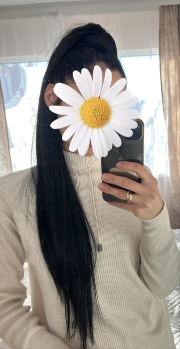 Синтетична опашка черна , НОВА