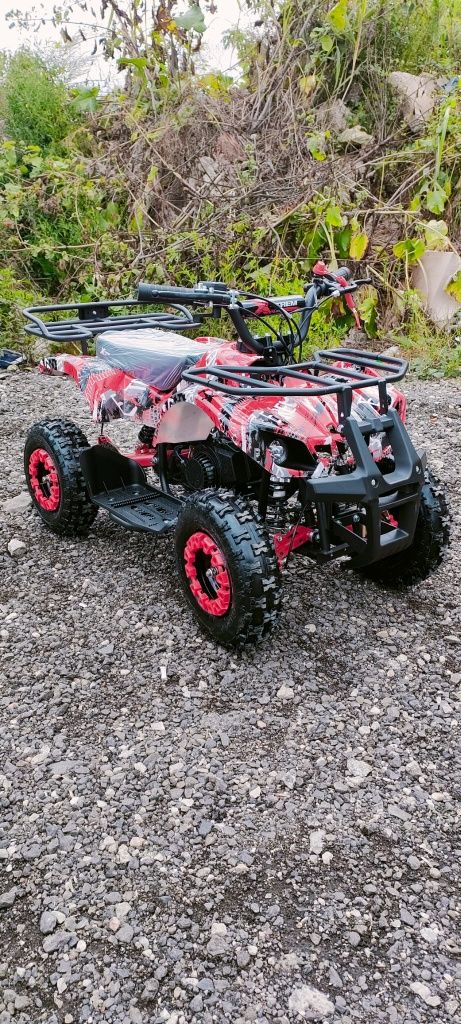 Mini Atv Quad adus din Germania pentru copii cu motor pe benzina 50 cc