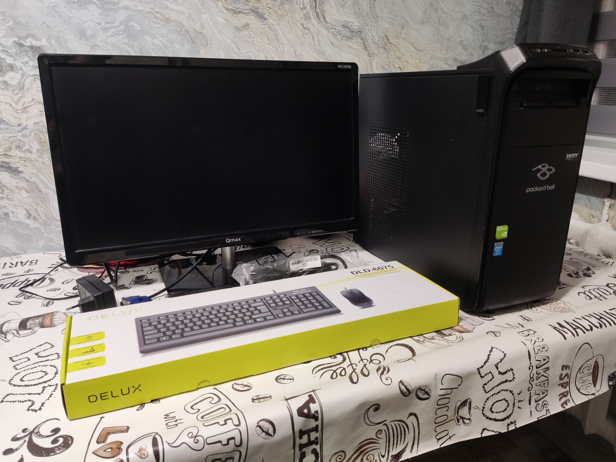 Компьютер Core i3  3.4GHz, ОЗУ 16Gb. Монитор 23". Клавиатура+мышь