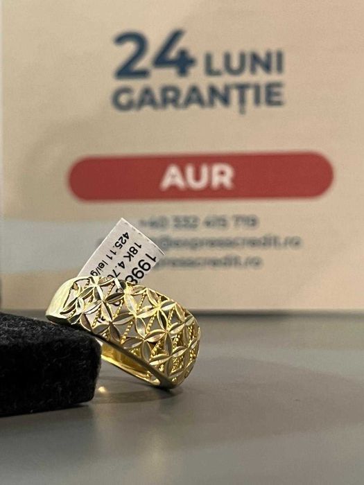 (Ag44 B10152.1) Inel aur 18K 4.7g