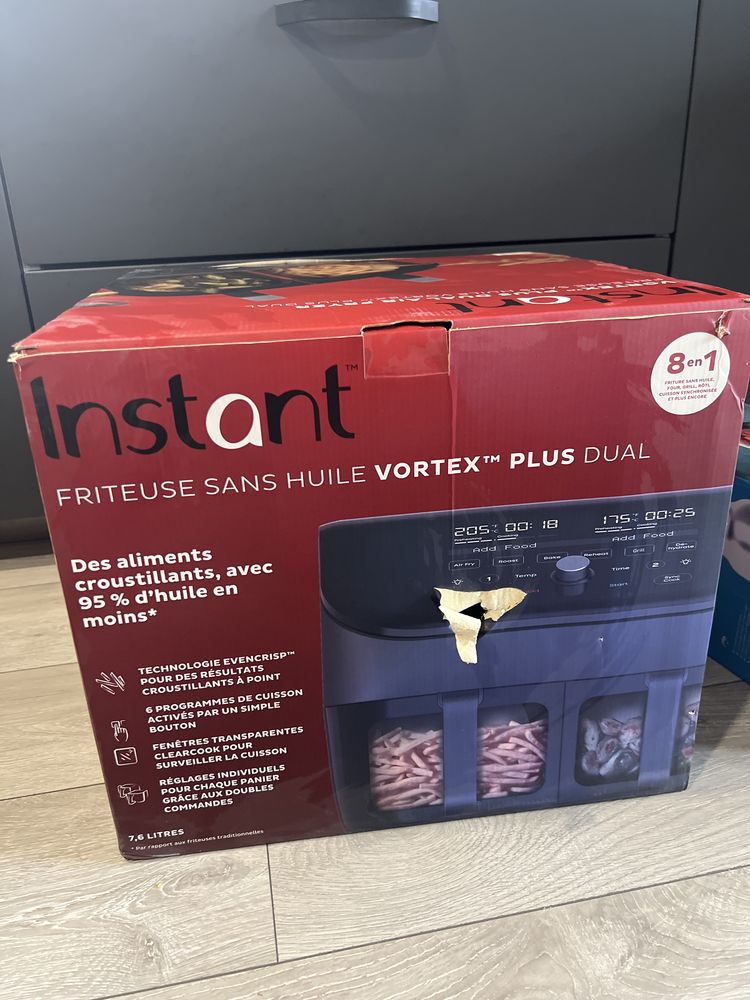 Instant Vortex PLUS DUAL ClearCook Air Fryer