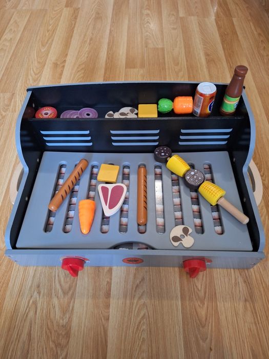 Детска дървена скара