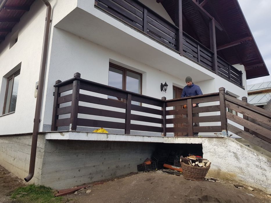 Terasa, foișoare rustice