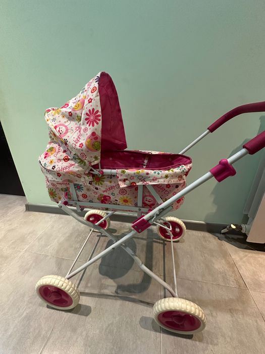 Количка и легло - люлка за кукли и интерактивна кукла Виктория