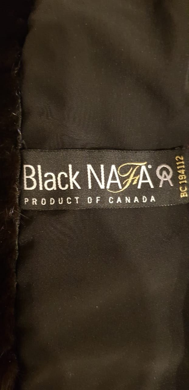 Норковая шуба Black Nafa