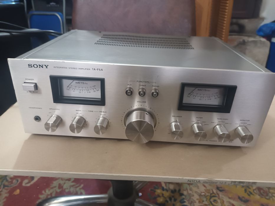 Amplificator.Sony TA-F5A și Boxe Rotel