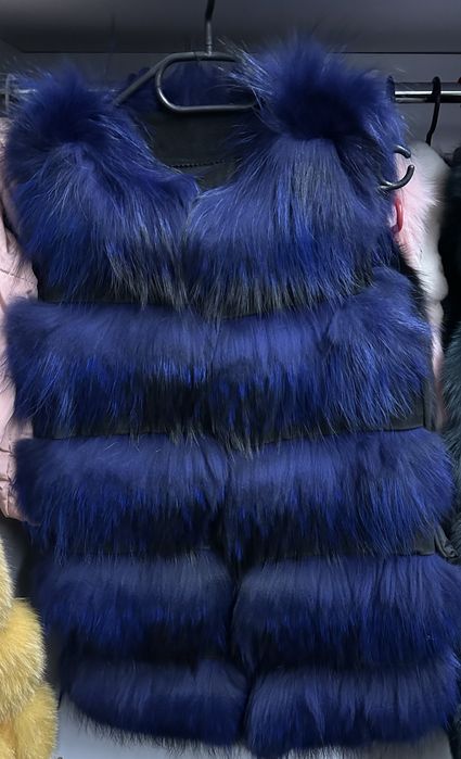 Елеци естествен косъм