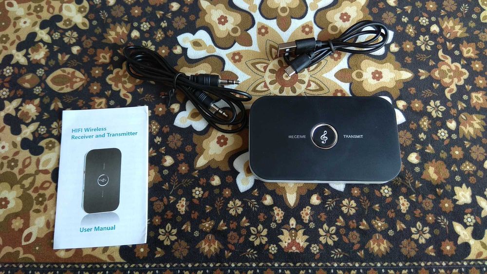 Передатчик Bluetooth трансмиттер ресивер для авто и телевизора