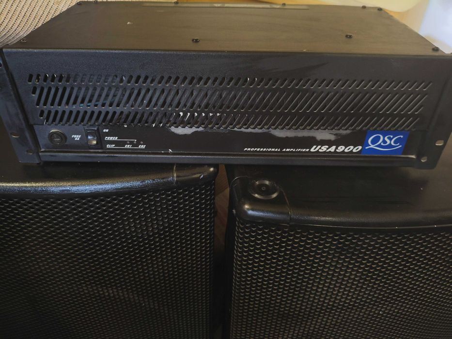 2 броя тонколони и усилвател