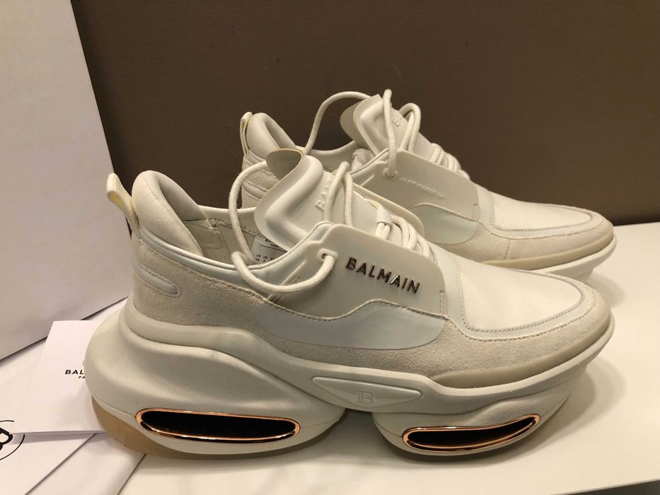 Balmain sneakers 40 oversize, originali, full box, retail 795 euro