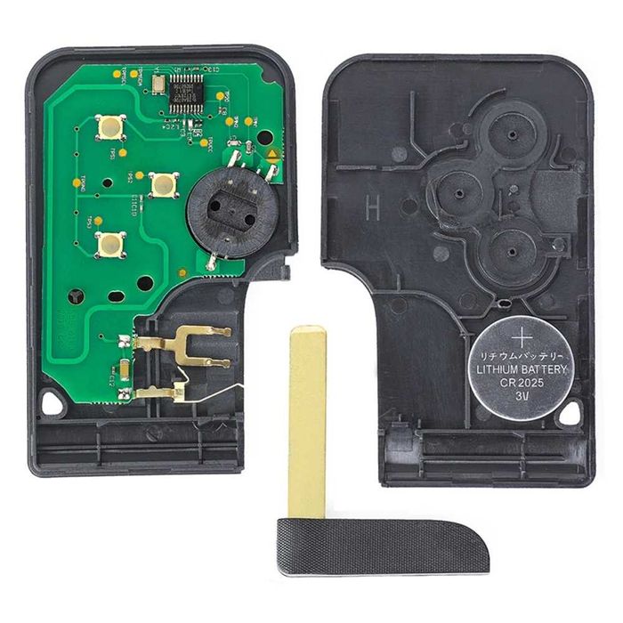 Ключ карта с 3 бутона за Renault (Megane/Scenic) комплект!