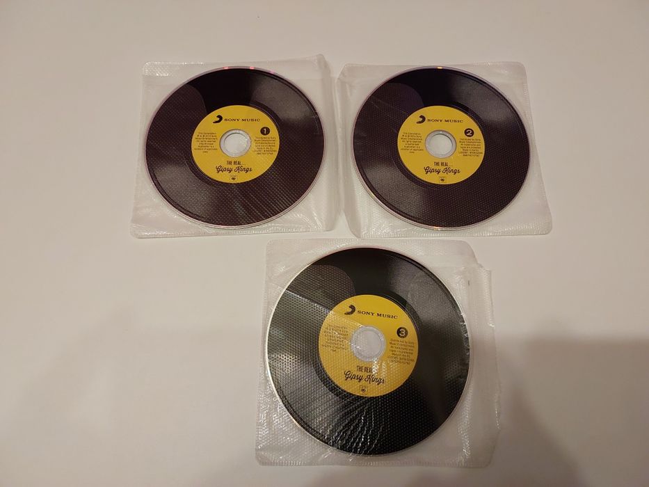 Set de 3 cd-uri Gipsy Kings. Colecție personală. Ca noi.