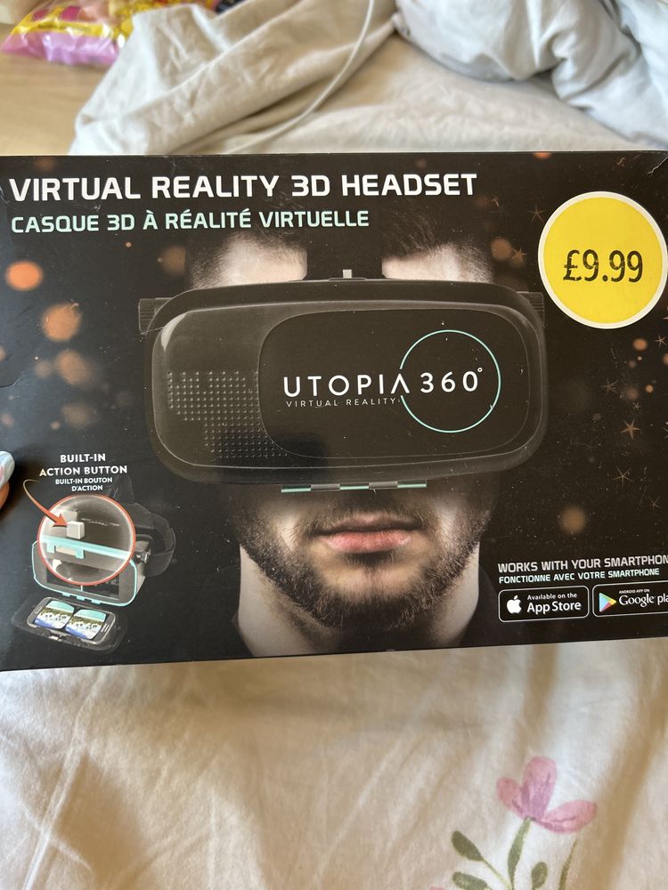 VR 3D headset (Virtual Reality)