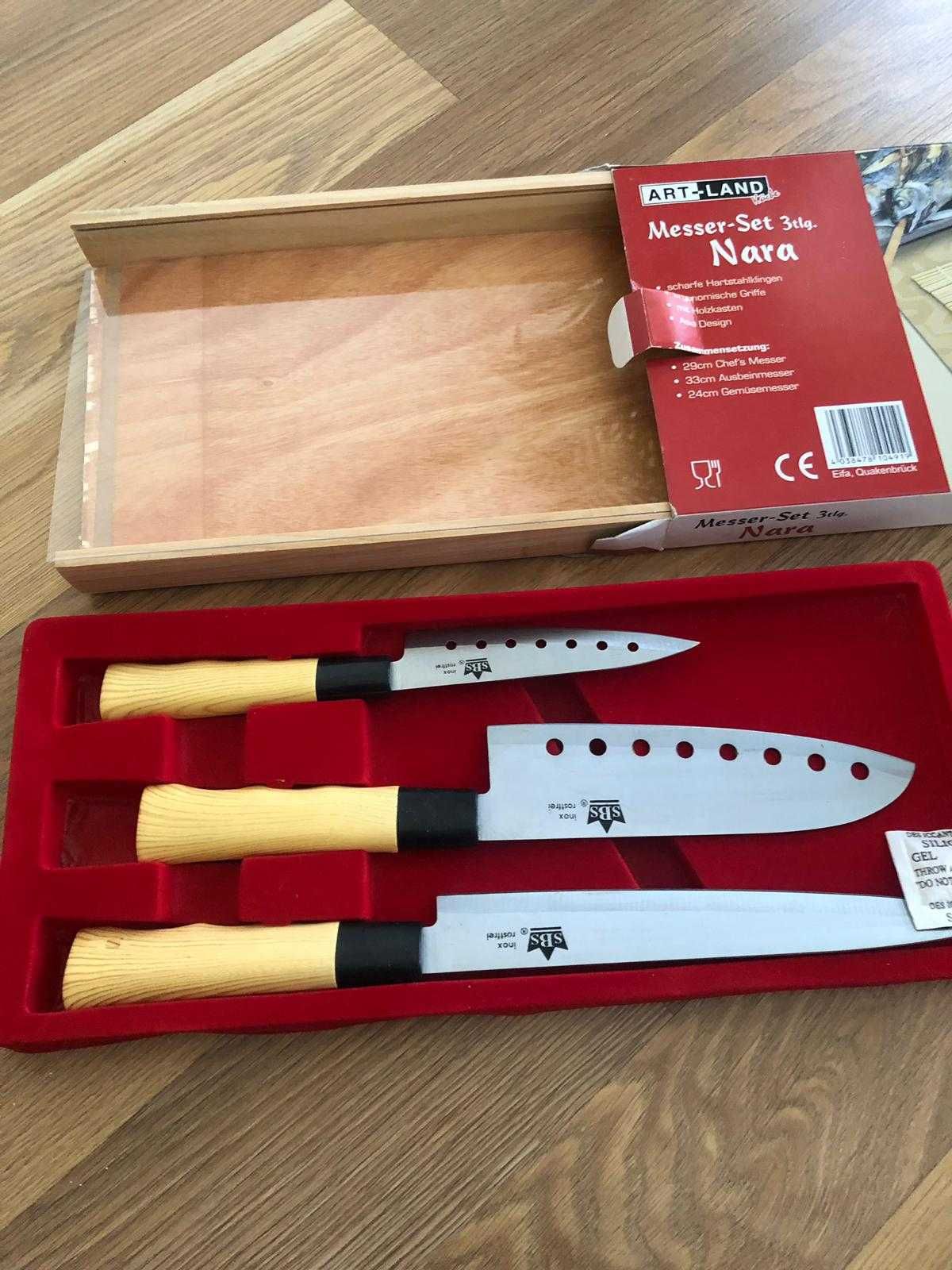 Set trei cuțite SBS inox rostfrei