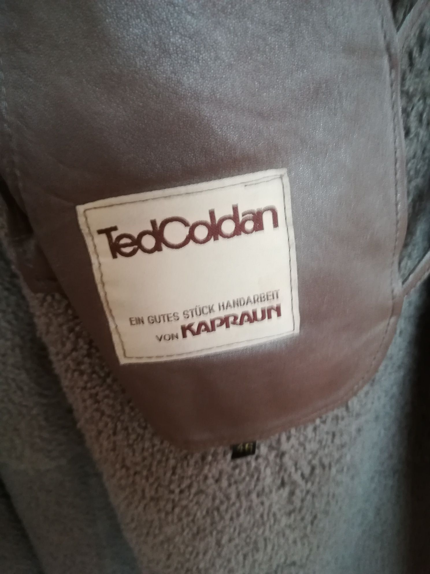 Haina piele dama mărimea 46 Ted Coldan