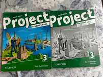 Английски език, учебник и тетрадка Project 3