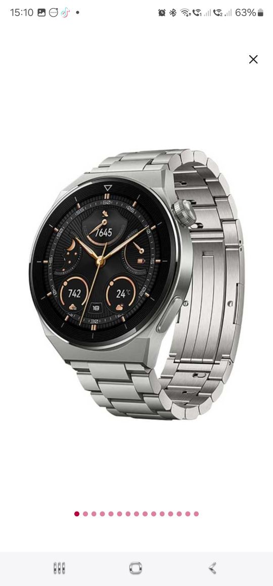 Smartwatch huawei watch 3 pro