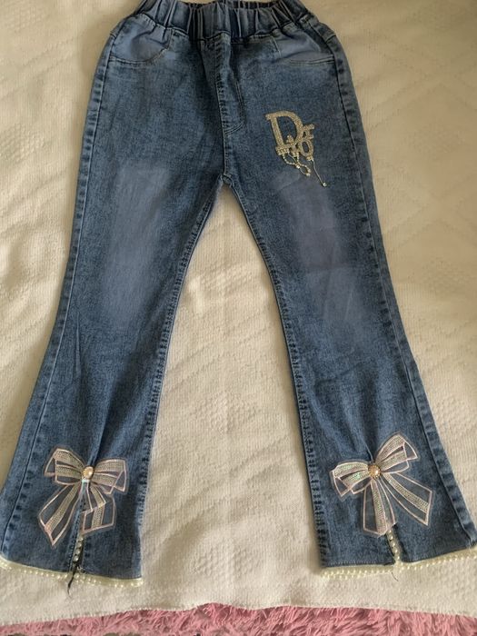 Джинсы на девочек