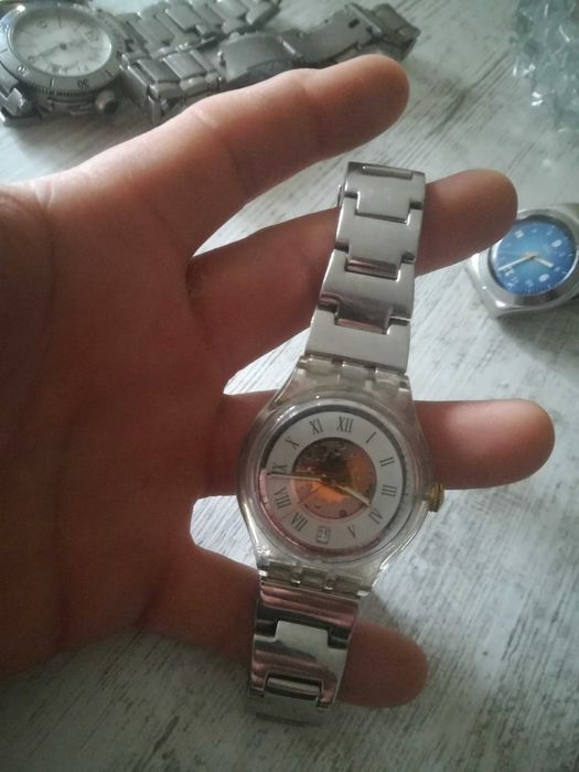 Cartier pasa automatic titaniu swatch aut