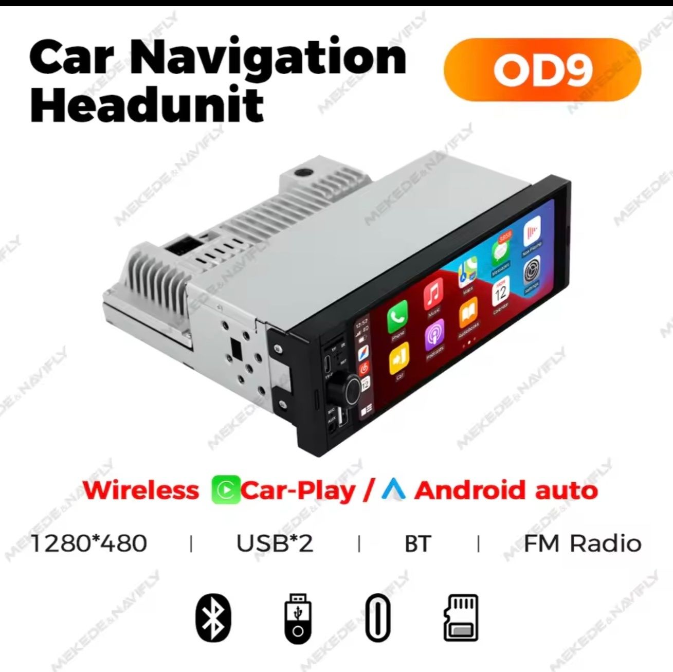 Навигация Android един дин 1din