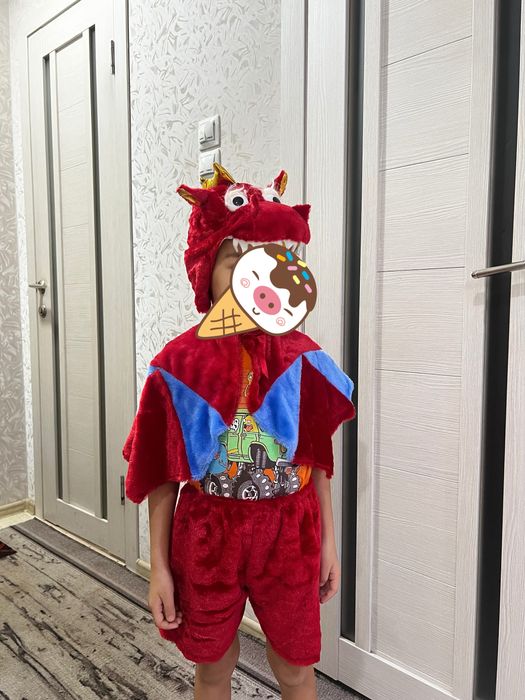 Новогодние костюм Дракон и Веном