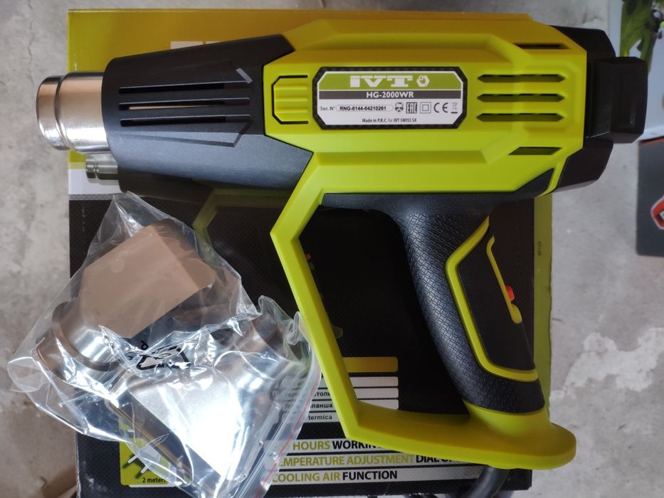 Фен технический. Фен строительный. Качество Швейцария. Гарантия.