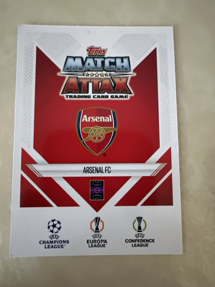 Футбольная карточка Topps с автографом Райса