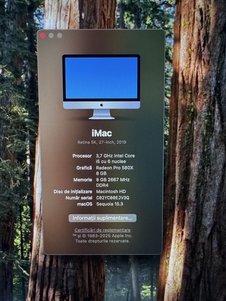 iMac 5k 27” 2019
